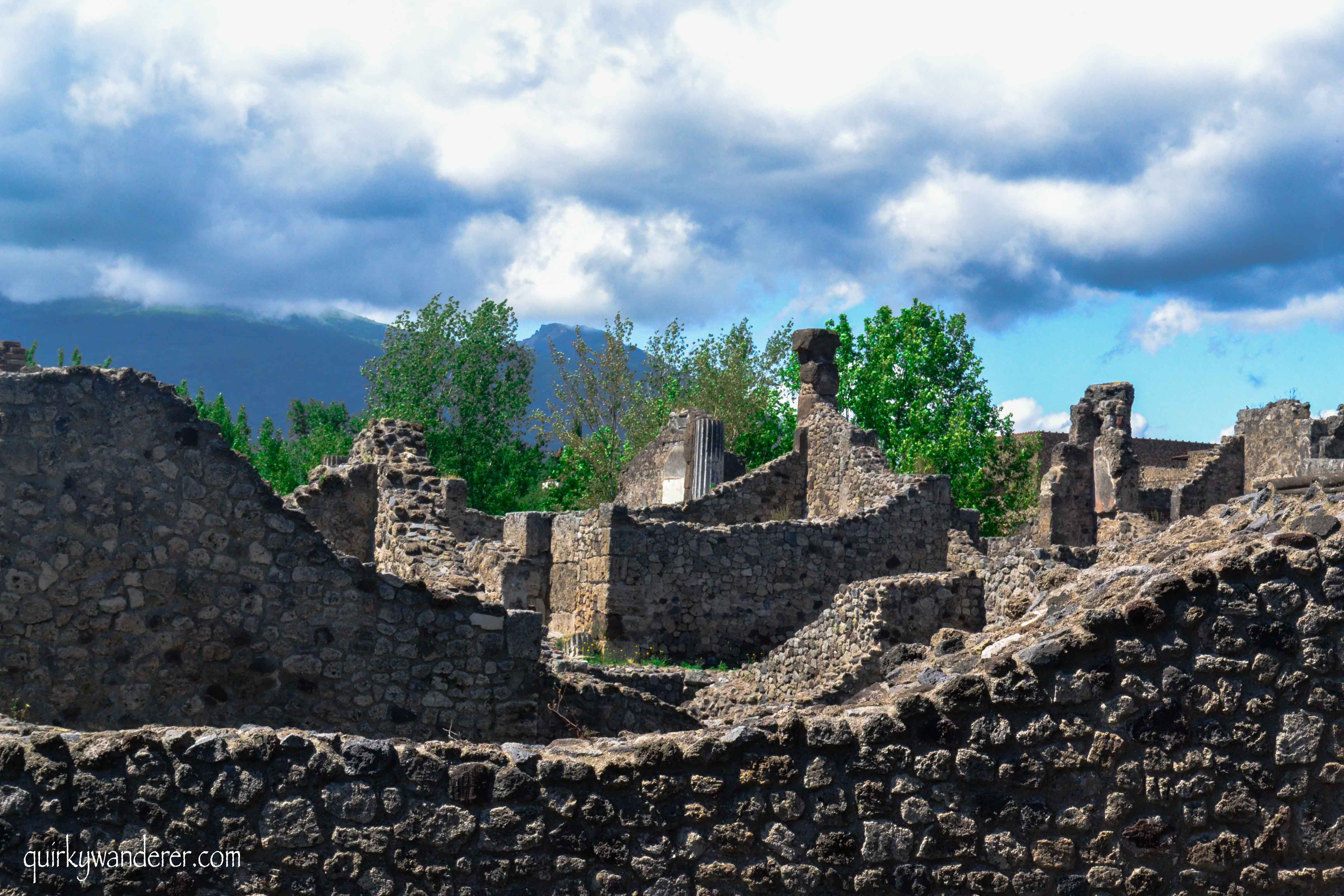 Pompeii lost city of Italy 