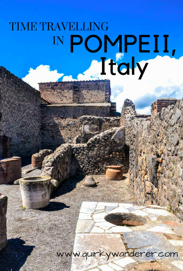 Old ruins of Pompeii 