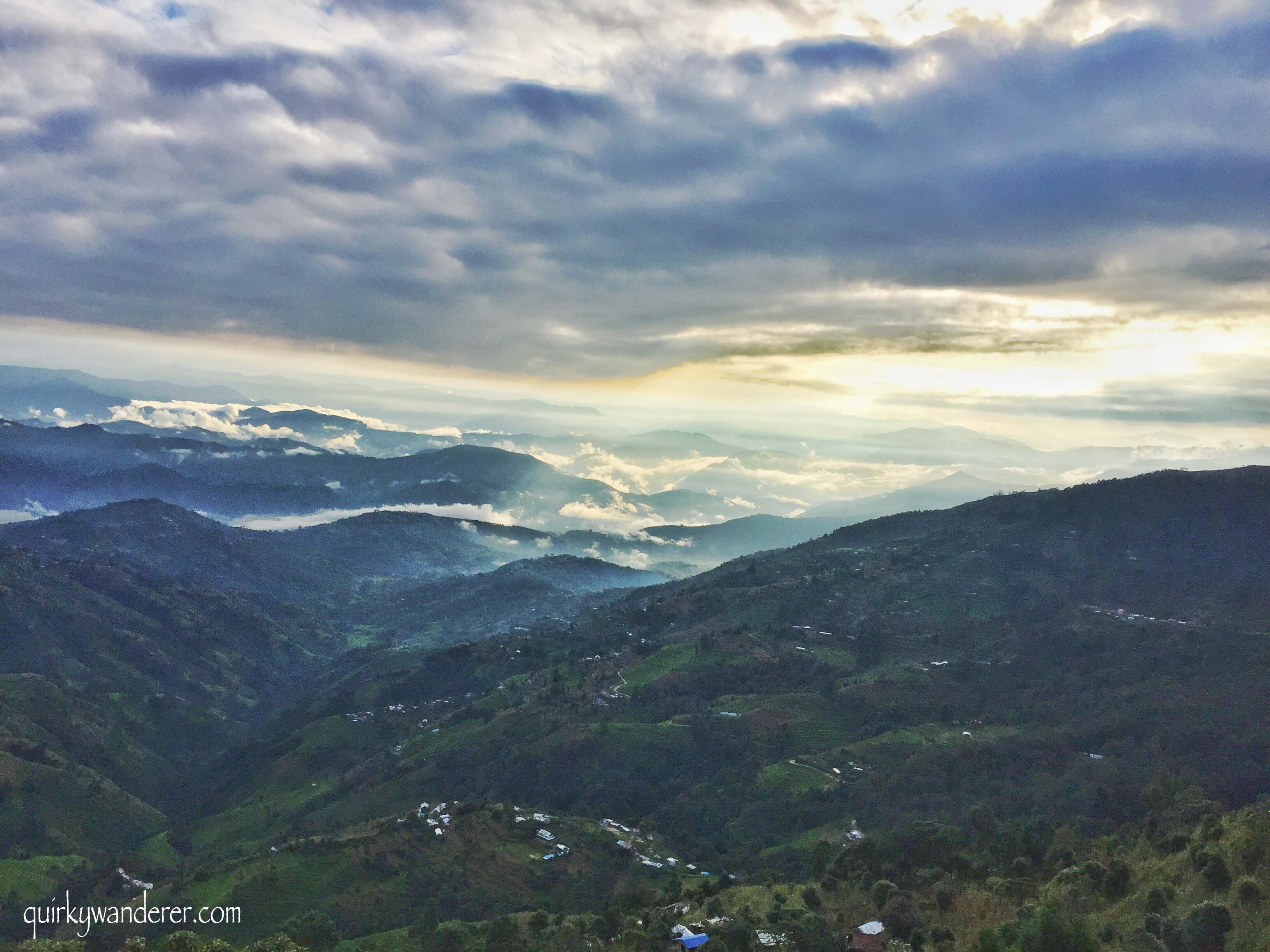 Nagarkot Nepal hills