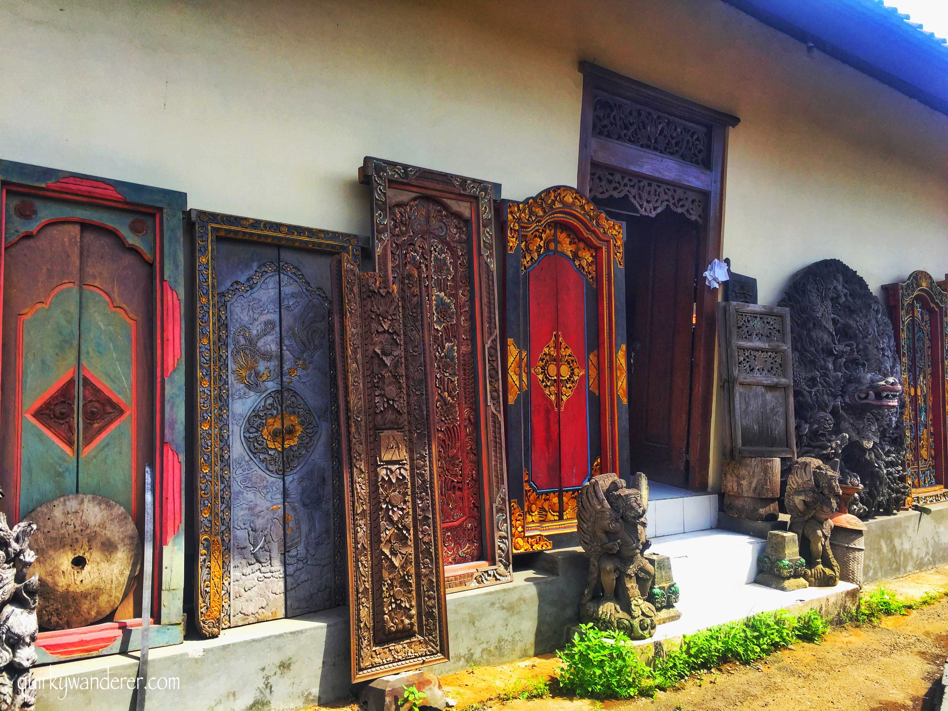 balinese doors