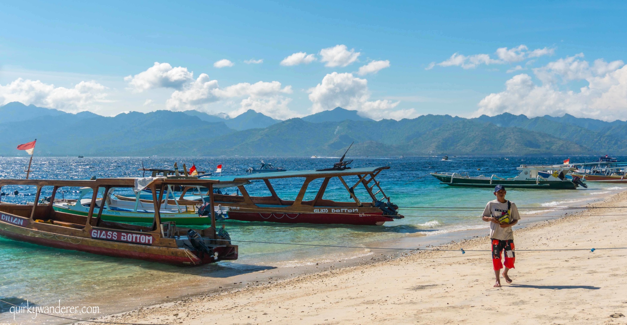 Beaches of Gili Trawangan 