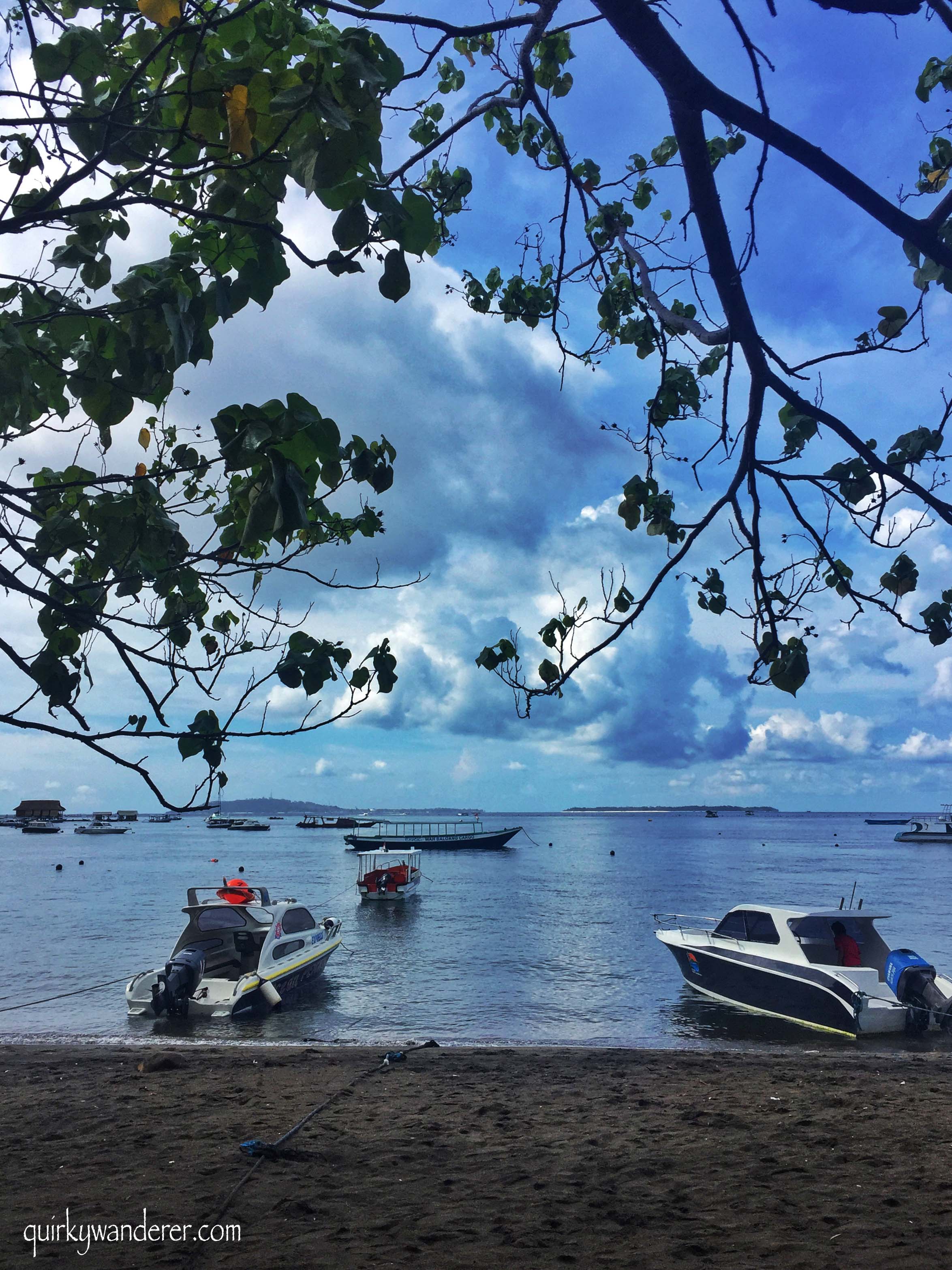 Ferry to Gili Trawangan island 