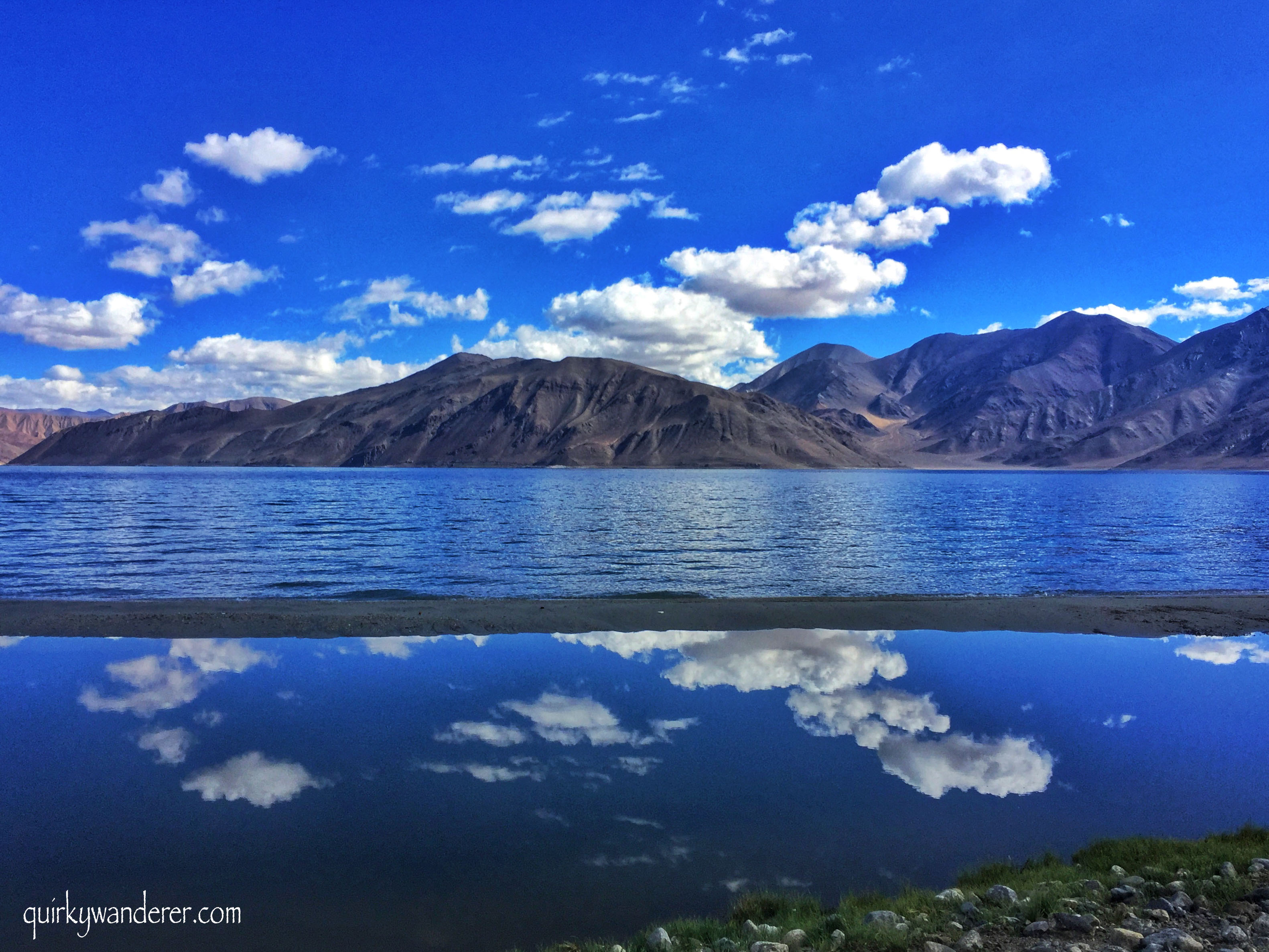 Skies at pangong lake