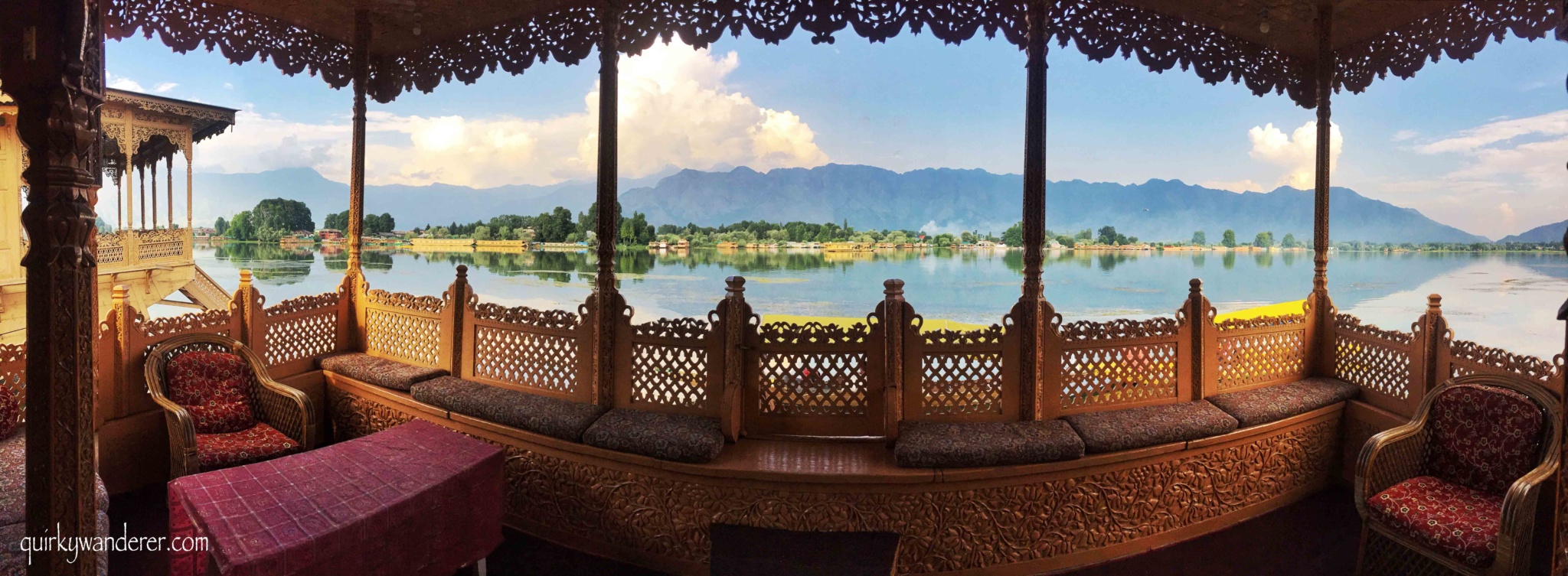 Houseboats in Nigeen lake Srinagar