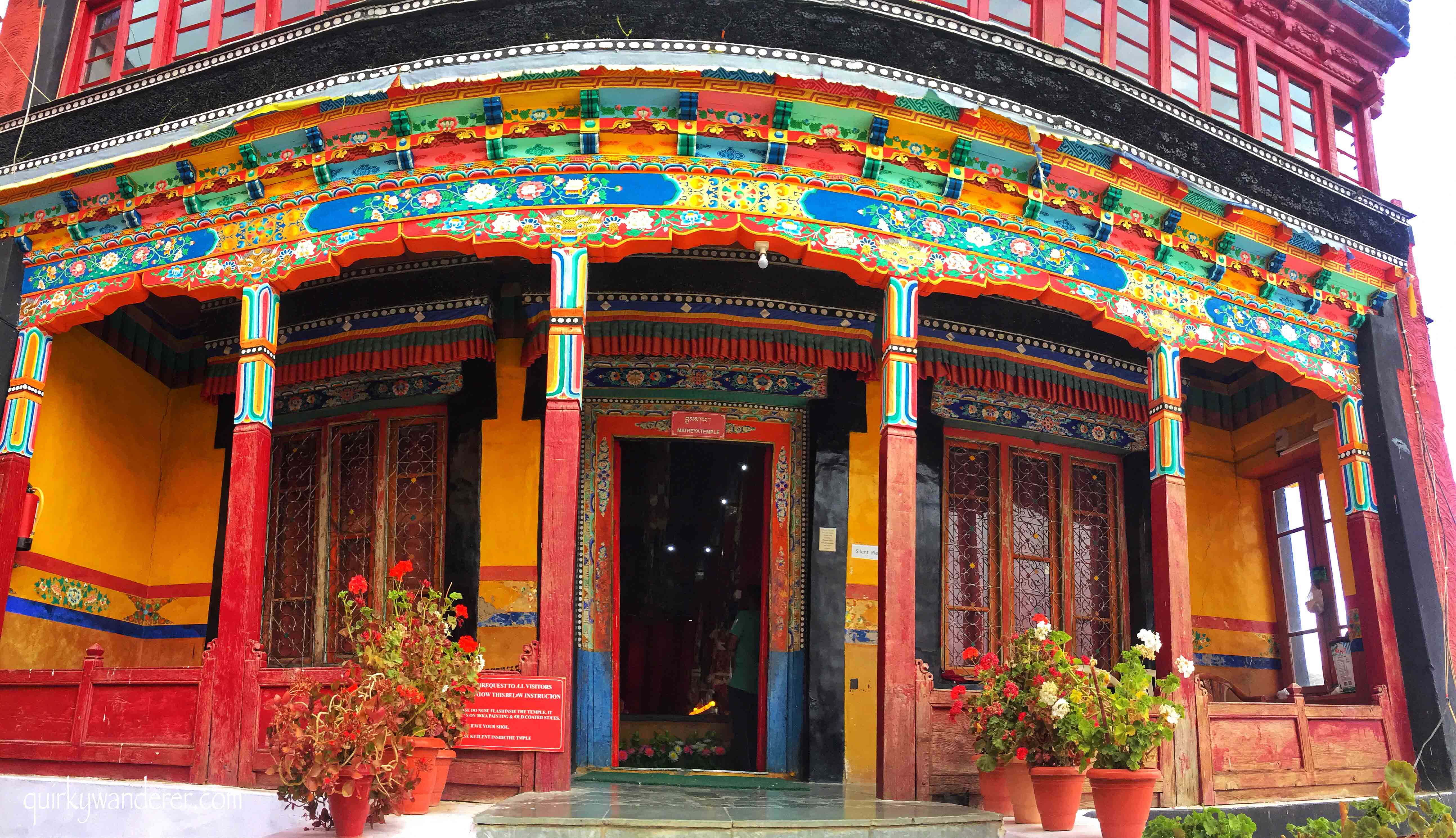 Thiksey monastery in Leh