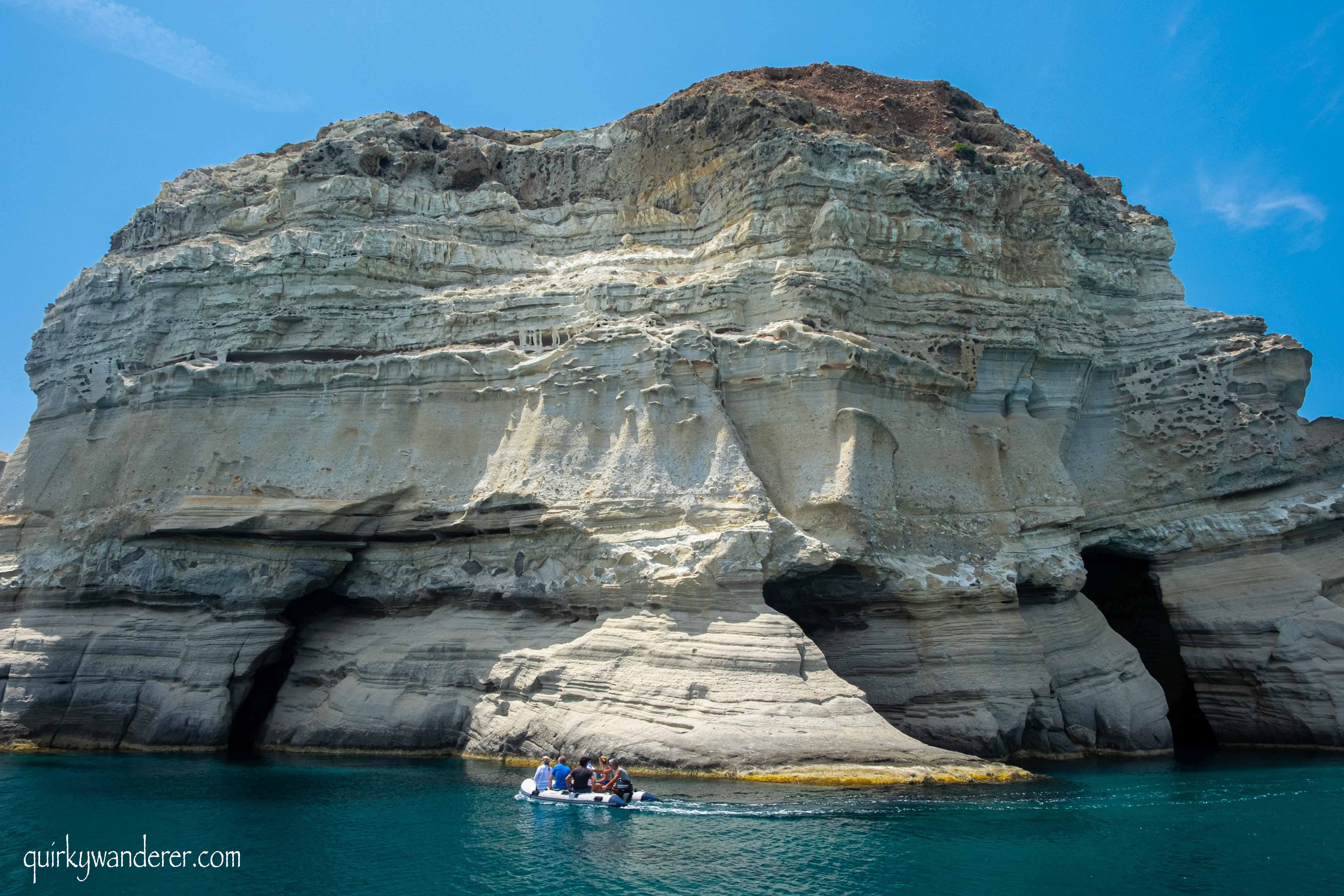 Kleftiko in Milos island