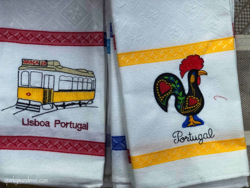 shopping in portugal : embroidery