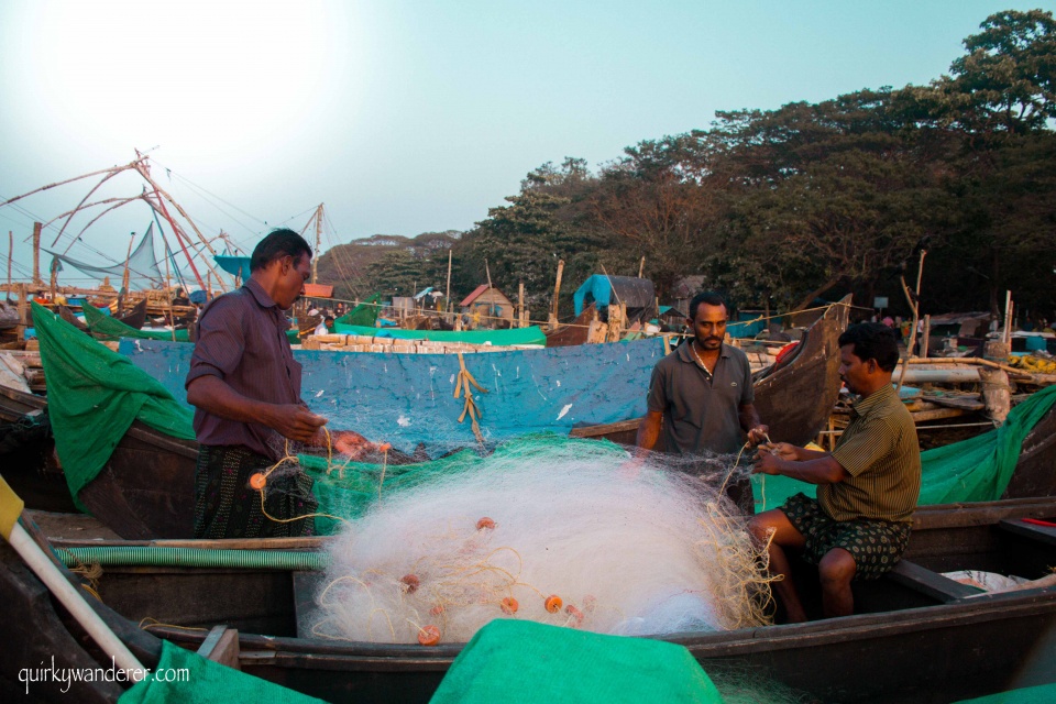 Chinese fishing nets Kochi