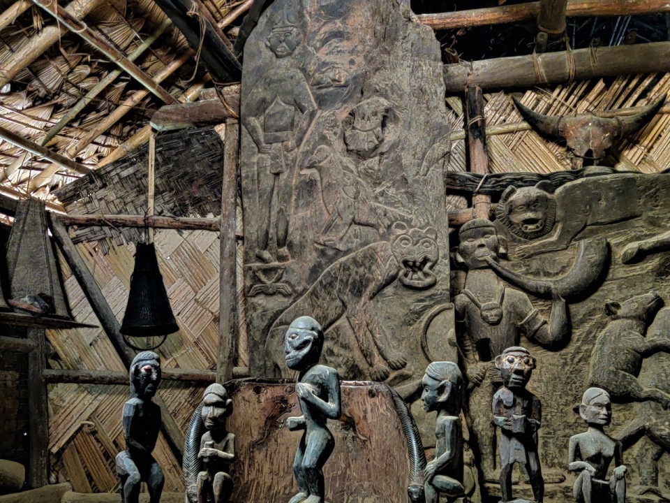 wood sculpting crafts Nagaland