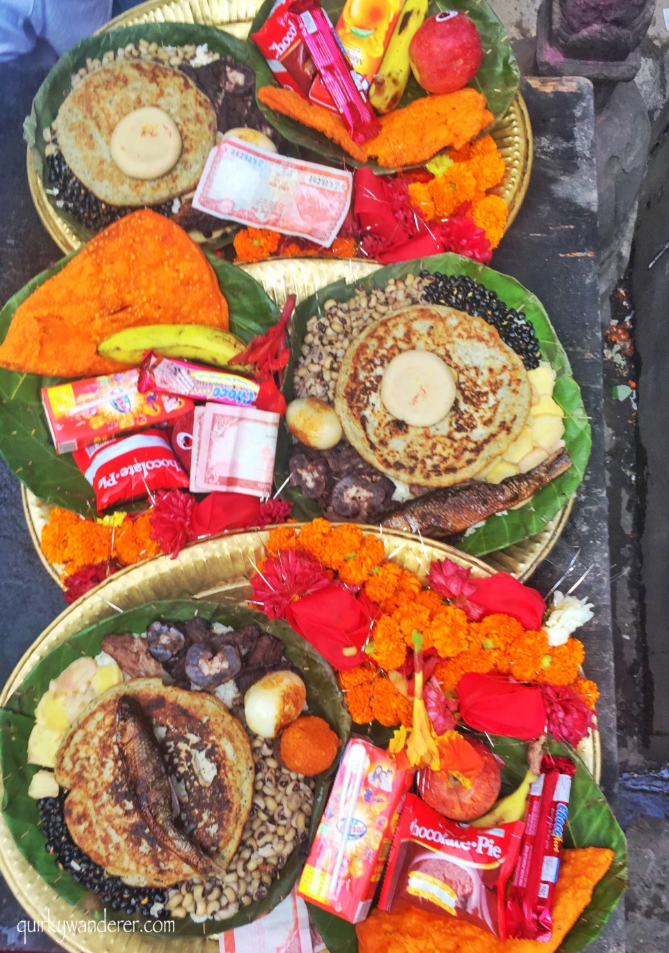 Kumari festival offerings