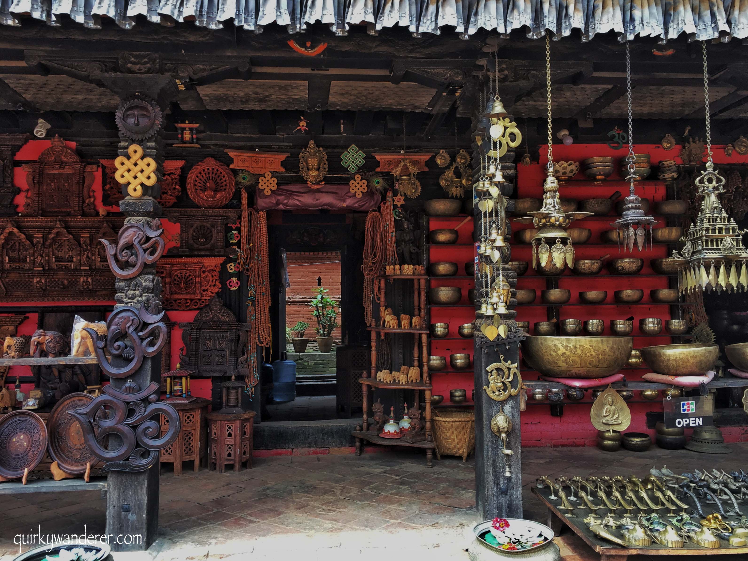 vad man ska köpa i Bhaktapur Nepal 