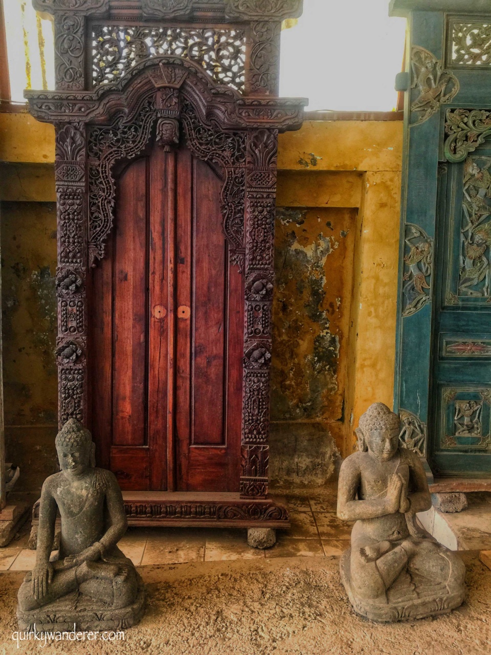 Door workshops in Bali bath Bulan