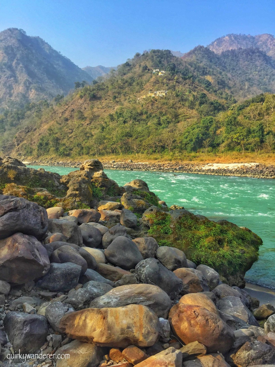 Where can you find the Ganga in its purest forms? Come along with me as I spend time with the pristine Ganga conversing with it at the Glasshouse on the Ganges a Neemrana property off Rishikesh