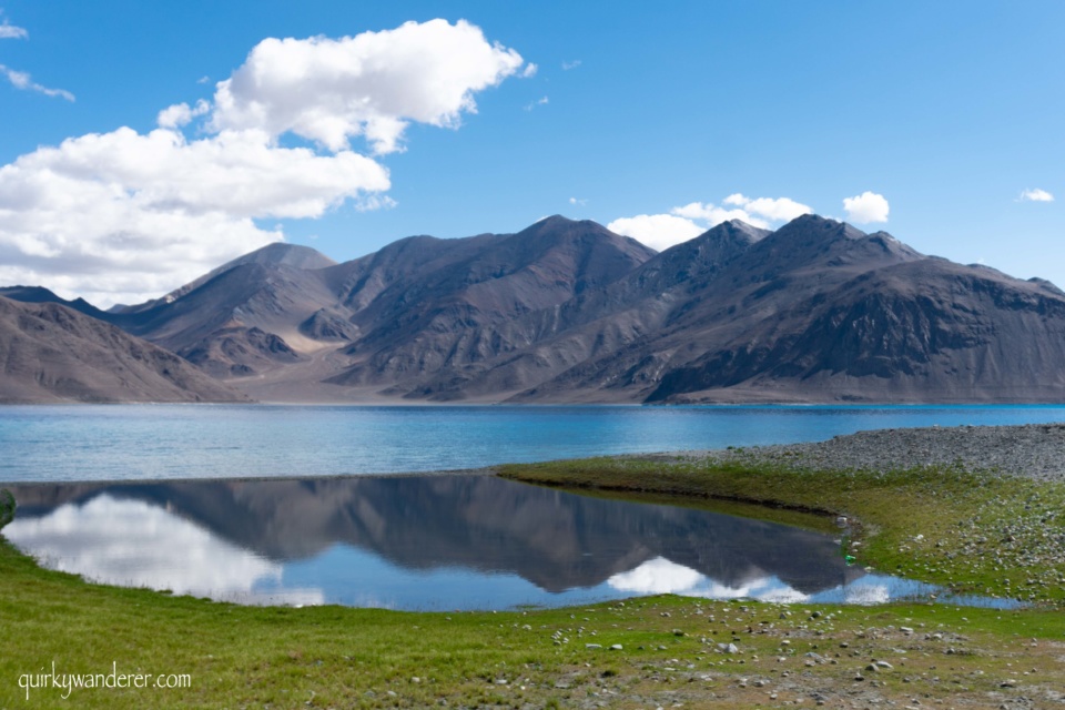 How to reach Pangong lake in Ladakh