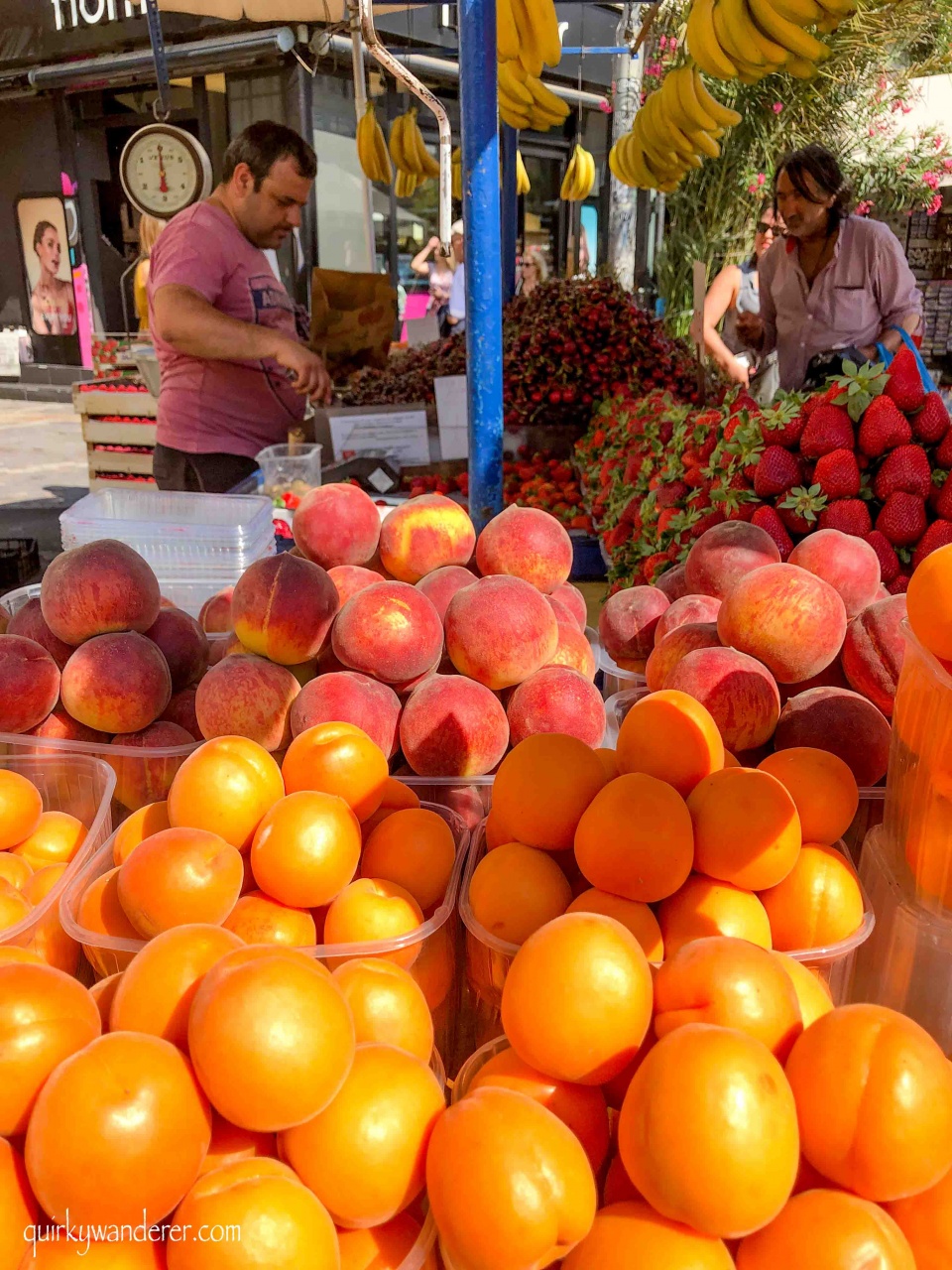 Fresh fruit in Athens