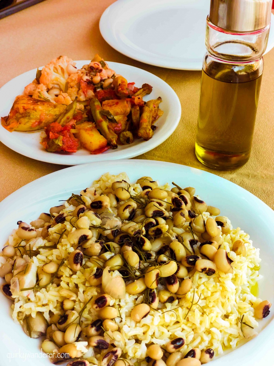 Vegetarian food in Chania Crete